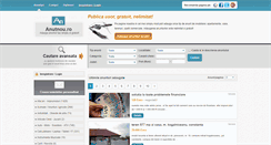 Desktop Screenshot of anuntnou.ro